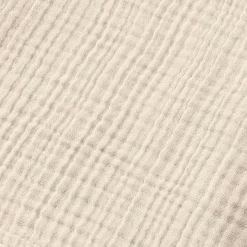 Poncho adulto in garza di cotone L/XL Gaïa Beige