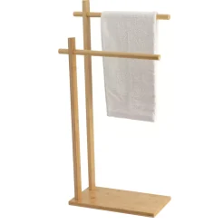 Porta asciugamani doppio (H46 cm) Anako Naturale
