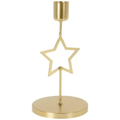 Porta candela (17 cm) Stella Oro