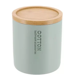 porta dischetti struccanti Purebamboo Verde eucalipto