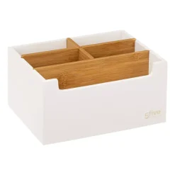 Portaoggetti 5 scomparti Natureo Bianco