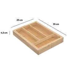 Portaposate Bambù estensibile Legno