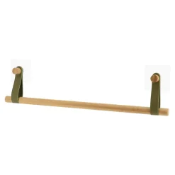 Portasciugamani adesivo a 1 barra (50 cm) Easy Chic Cachi