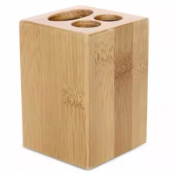 Porta spazzolini Eco-bioLegno e Bambù