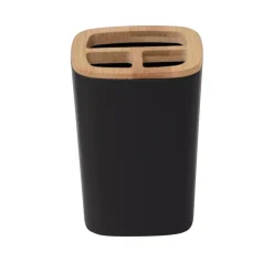 Portaspazzolino da denti Evy Nero