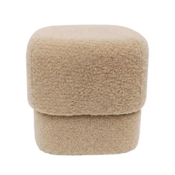 Pouf Bouclé (H40 cm) Modoro Beige