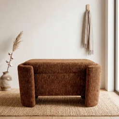 Pouf contenitore in velluto (H40 cm) Chris Marrone
