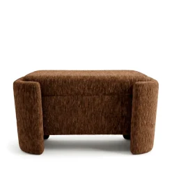 Pouf contenitore in velluto (H40 cm) Chris Marrone