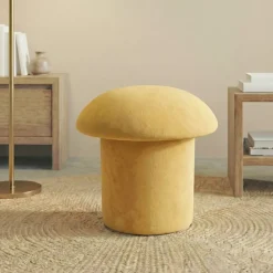 Pouf (H45 cm) Maryline Giallo senape