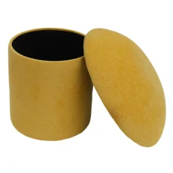 Pouf (H45 cm) Maryline Giallo senape
