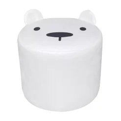 Pouf bambini (Alt 25 cm) Orsetto Bianco