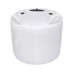 Pouf bambini (Alt 25 cm) Orsetto Bianco