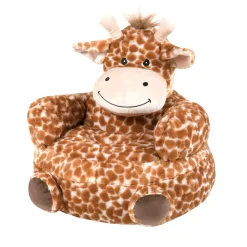 Pouf bambino (45 x 45 cm) Jeanine Marrone camel
