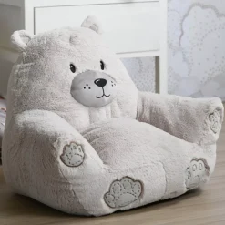 Pouf orso bambino (45 x 45 cm) Jules Beige