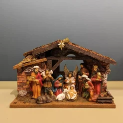Presepe con natività Sainte-Julia