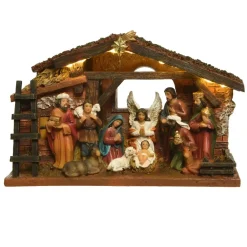 Presepe con natività Sainte-Julia