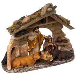 Presepe di Natale completo (Alt 20 cm) San-Adriano