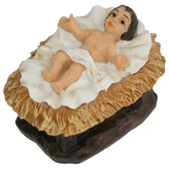 Presepe di Natale completo e luminoso (H30 cm) Santa Paloma