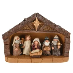 Presepe di Natale completo (H18,5 cm) Santa Martina