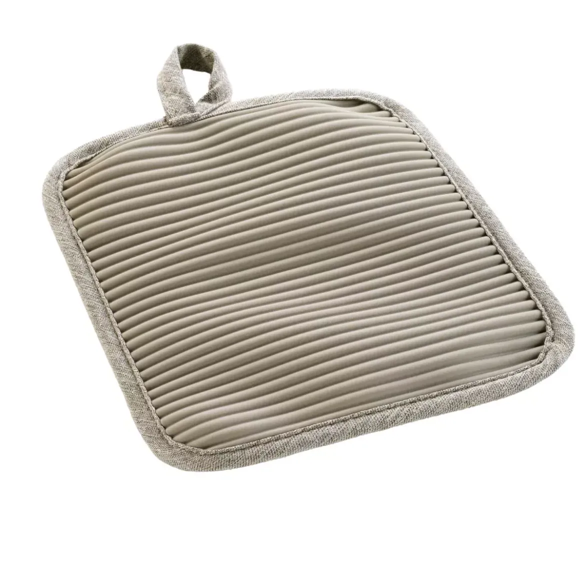 Presina con tasca in cotone (18,5 x 18,5 cm) Adam Beige