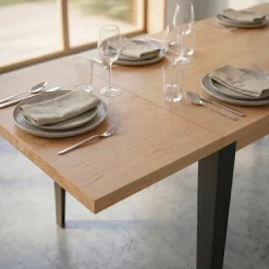 Prolunga per tavolo in rovere massiccio (100 cm) Bristol Naturale