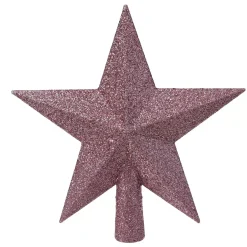 Puntale albero di Natale Alpine Rosa antico