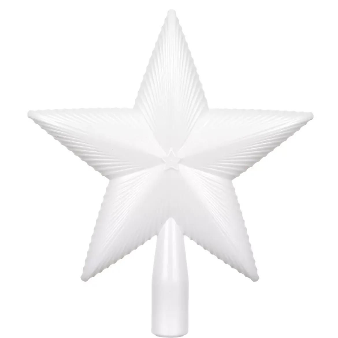 Puntale albero di Natale Alpine Linéa Bianco
