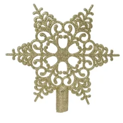 Puntale albero Fiorella Oro