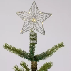 Puntale albero luminoso Gaya Argento