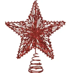 Puntale albero Whistler Rosso