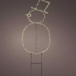 Pupazzo di neve luminoso Freeze Bianco caldo 250 LED