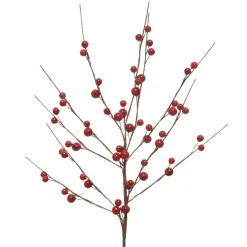 Ramo decorativo Hermione Rosso