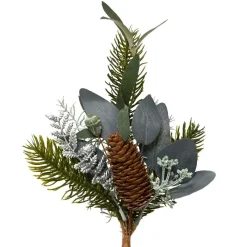 Ramo di Natale (25 cm) Eucalipto verde