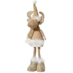 Renna di Natale (H50 cm) Ginger al Naturale