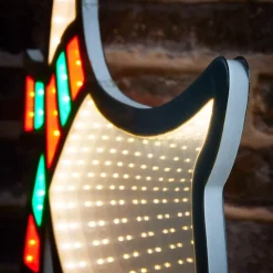 Renna luminosa 363 LED (H85 cm) Infinity Bianco freddo/multicolore