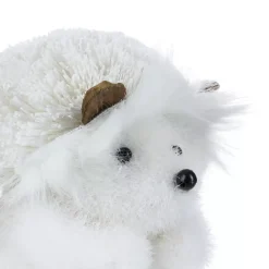 Riccio di Natale (H13 cm) Floofy Bianco