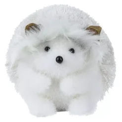 Riccio di Natale (H13 cm) Floofy Bianco