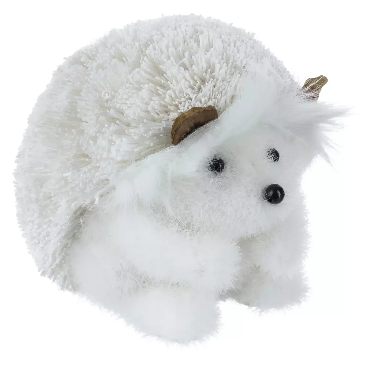 Riccio di Natale (H13 cm) Floofy Bianco
