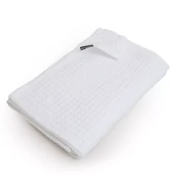 Runner letto cotone nido d'ape (130 x 160 cm) Maya Bianco