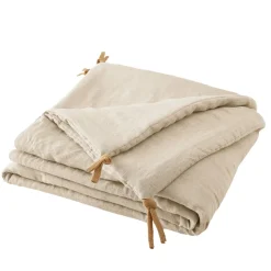 Runner letto lino lavato (90 x 200 cm) Louise Beige
