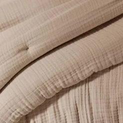 Runner letto quadrupla garza di cotone (90 x 220 cm) Victoria x Gaïa Corda