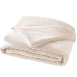 Runner letto velluto di cotone (90 x 200 cm) Victor Beige pampa