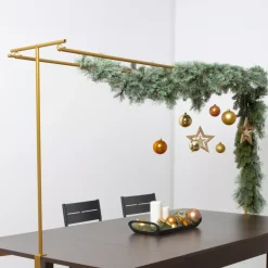 Sbarre decorativa doppia da tavolo oro