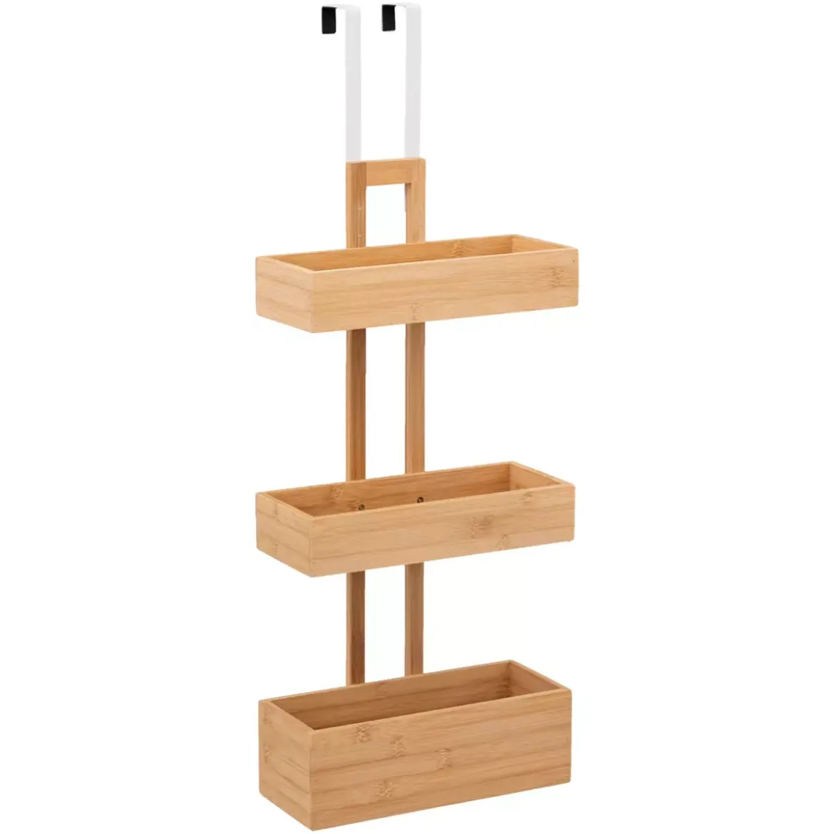 Scaffale per porta 3 ripiani (74 cm) Bambù Naturale