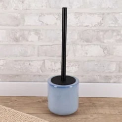 Scopino WC gres laccato Pietra Blu