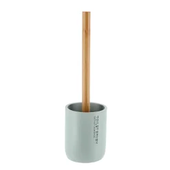 Scopino WC in poliresina Purebamboo Verde eucalipto