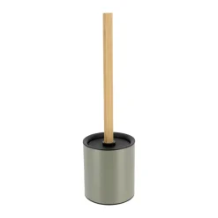 Scopino WC metallo Purebamboo Verde cachi
