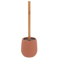 Scovolino per WC in bambù e ABS a nido d'ape Bania Cappuccino
