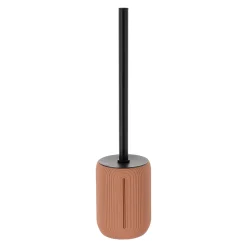 Scovolino WC con coperchio Minimalist geometrico Rosa cipria