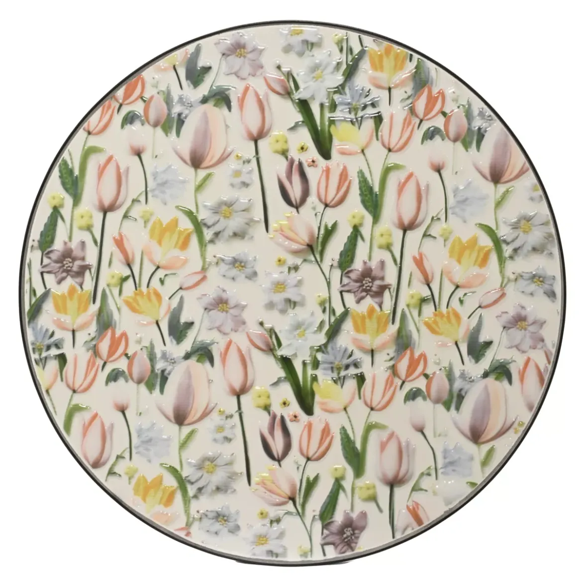 Sedia bistro pieghevole in mosaico Lisse Pastel